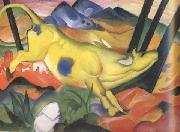 Franz Marc Yellow Cow (mk34) oil